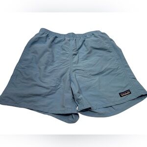 Patagonia Blue Men’s Lined Drawstring Swim Shorts XS‎